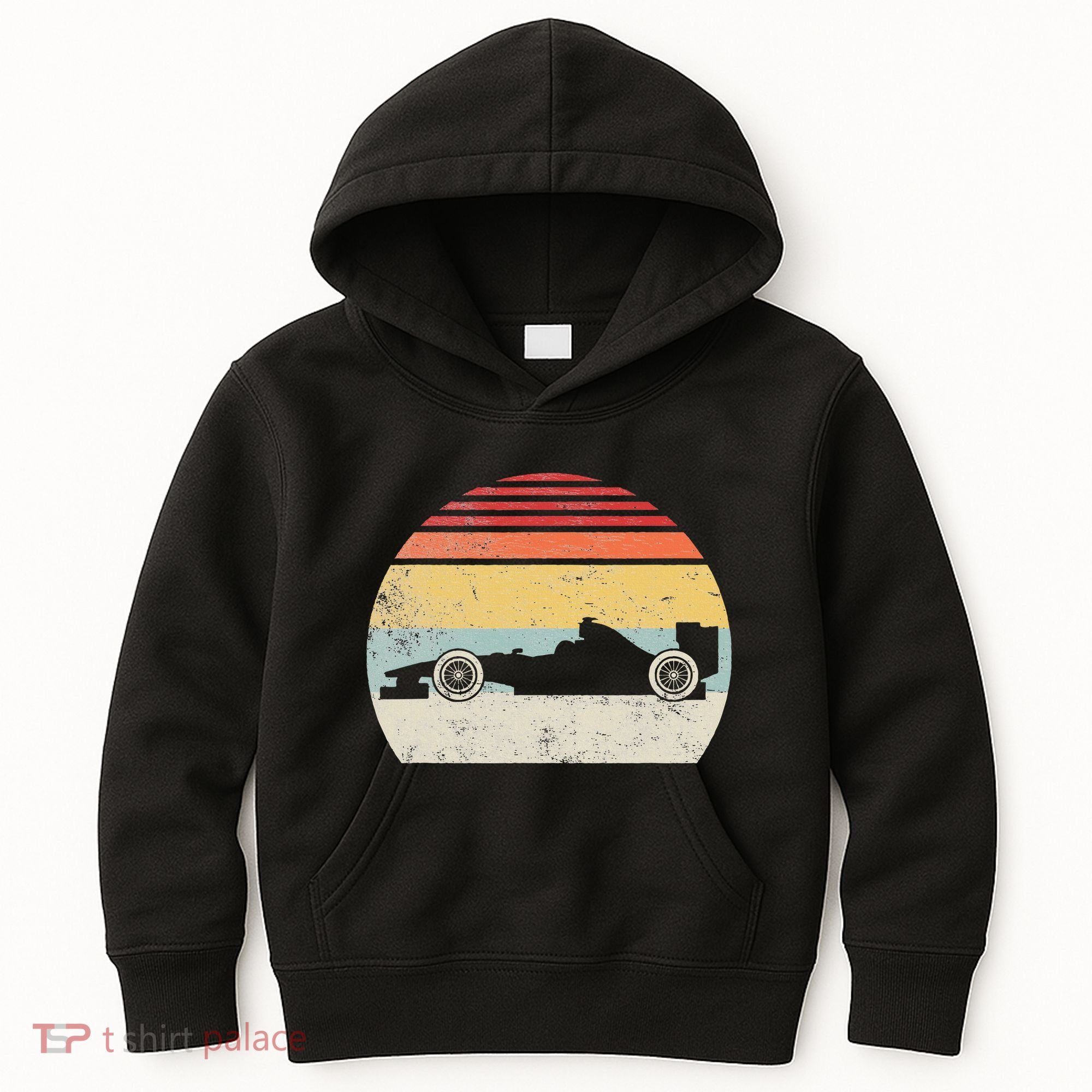 Mechanic Sport Formula Race Car Kids Hoodie
