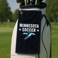 Minnesota Soccer Fan Gear Fc United Golf Towel thumb 2