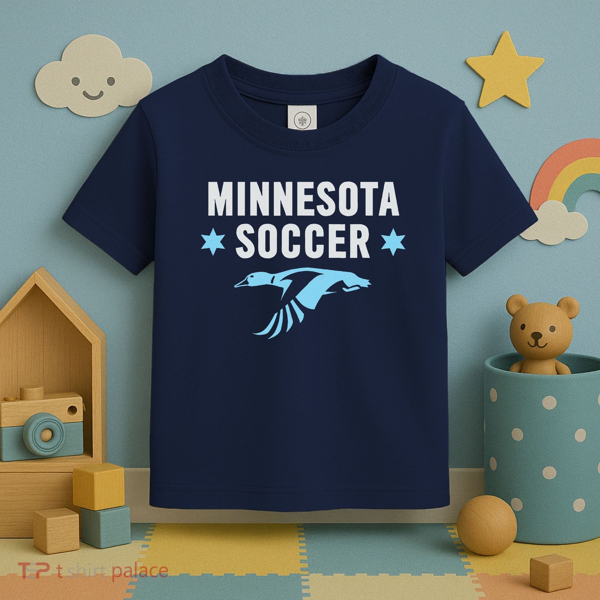 Minnesota Soccer Fan Gear Fc United Toddler T-Shirt