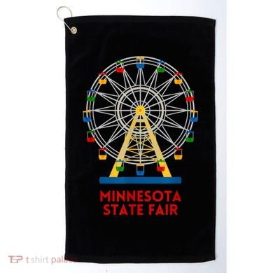 Minnesota State Fair Ferris Wheel County Fair Golf Towel