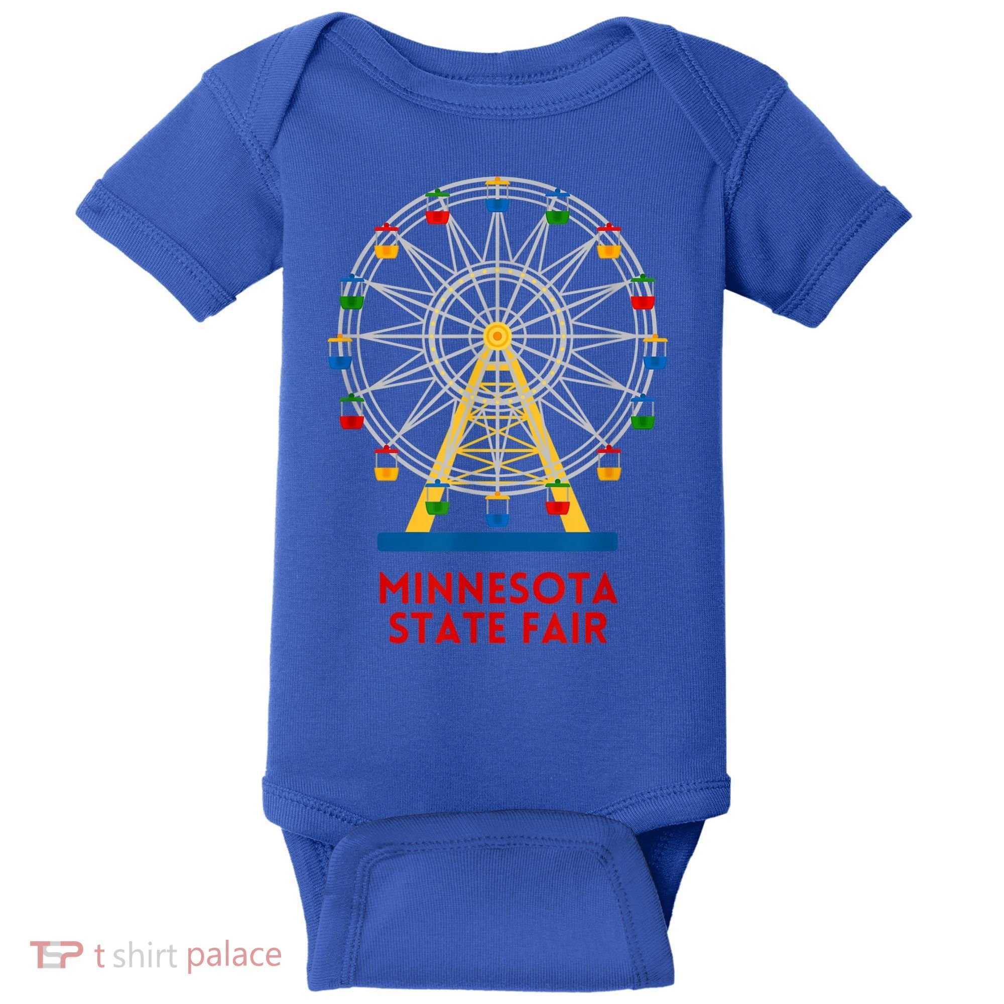 Minnesota State Fair Ferris Wheel County Fair Baby Bodysuit