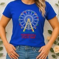 Minnesota State Fair Ferris Wheel County Fair Women's T-Shirt thumb 2