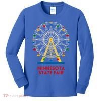 Minnesota State Fair Ferris Wheel County Fair Kids Long Sleeve Shirt thumb 0