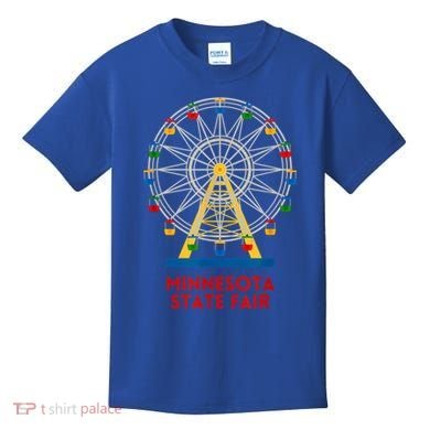 Minnesota State Fair Ferris Wheel County Fair Kids T-Shirt