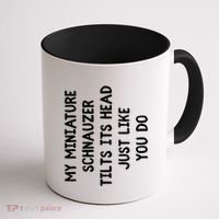 Miniature Schnauzer Funny Dog Lover Gift Cute Great Gift Coffee Mug thumb 1