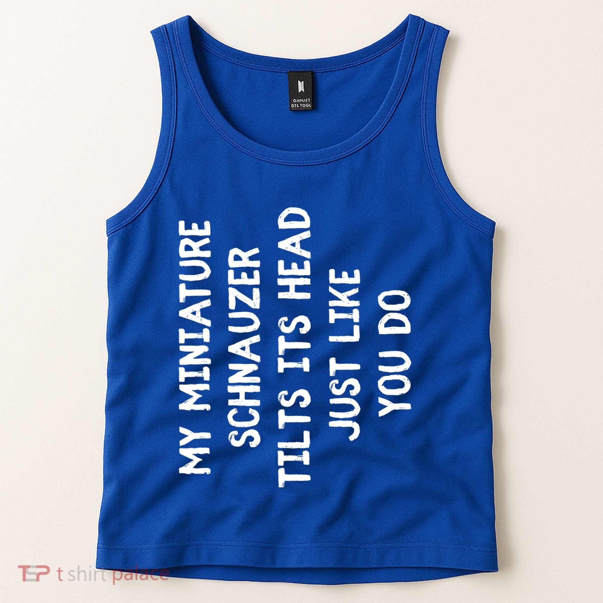 Miniature Schnauzer Funny Dog Lover Gift Cute Great Gift Tank Top