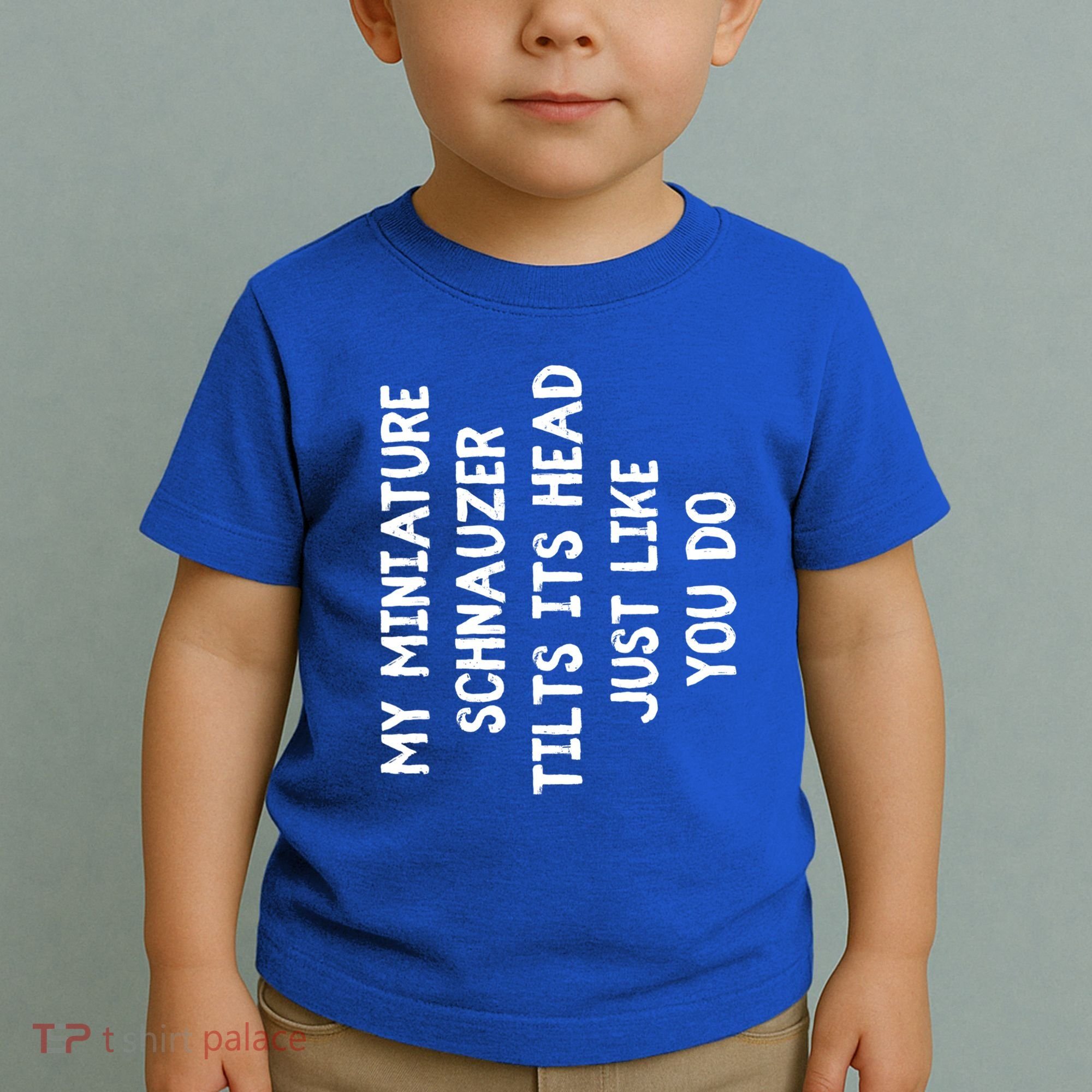 Miniature Schnauzer Funny Dog Lover Gift Cute Great Gift Toddler T-Shirt