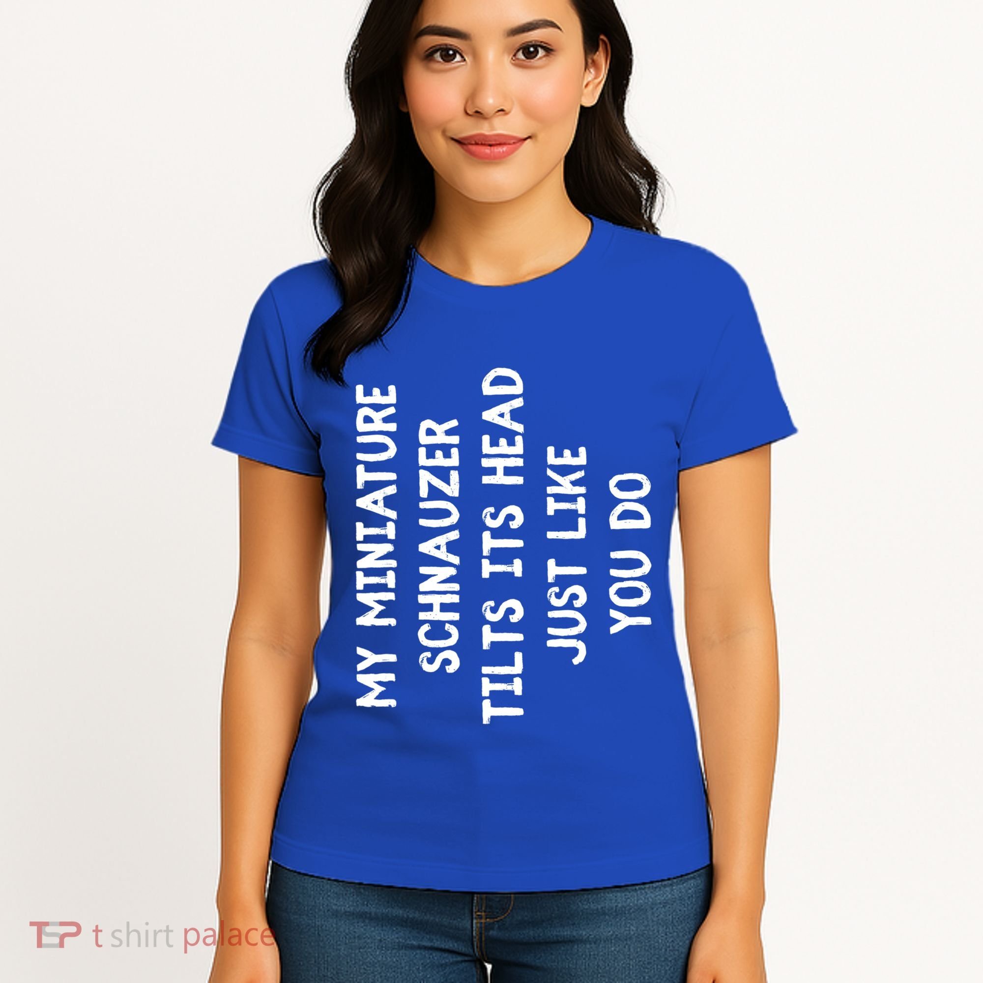 Miniature Schnauzer Funny Dog Lover Gift Cute Great Gift Women's T-Shirt