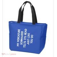 Miniature Schnauzer Funny Dog Lover Gift Cute Great Gift Tote Bag thumb 3
