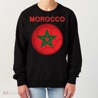 Morocco Soccer Football Moroccan Flag Gift Women's Sweatshirt thumb 0