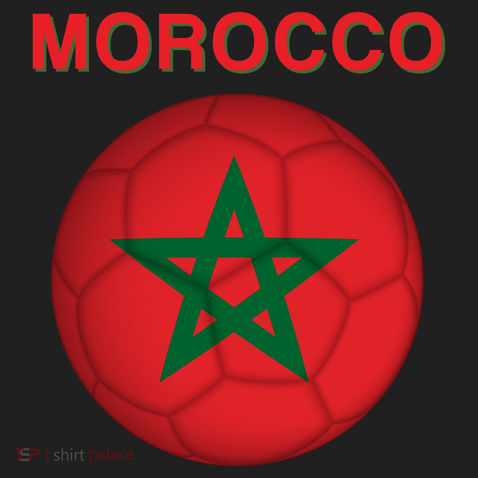 Morocco Soccer Football Moroccan Flag Gift Beanie