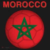 Morocco Soccer Football Moroccan Flag Gift Mousepad thumb 1