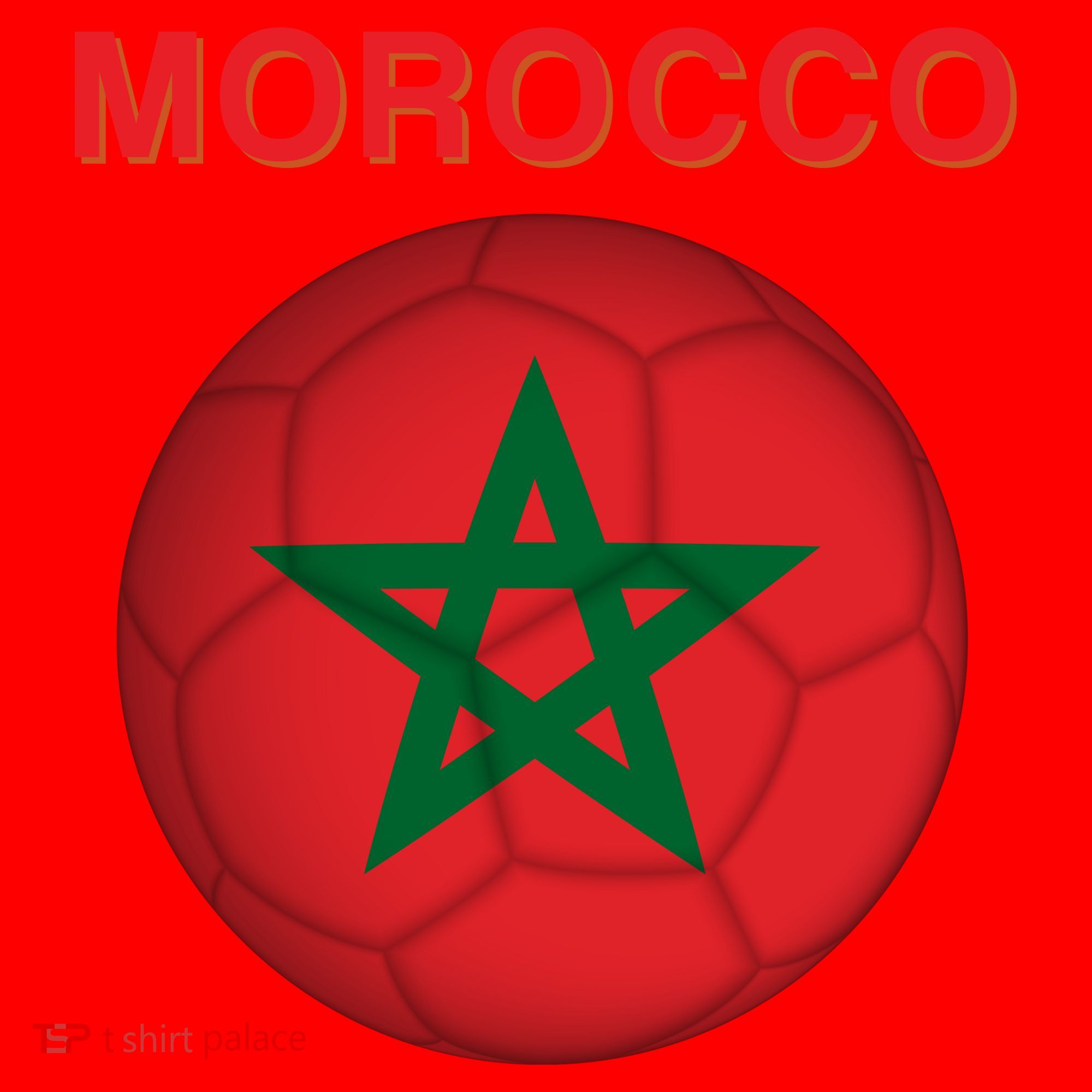 Morocco Soccer Football Moroccan Flag Gift Santa Hat