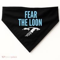 Minnesota Soccer Fear The Loon Fc USA-Made Doggie Bandana thumb 0