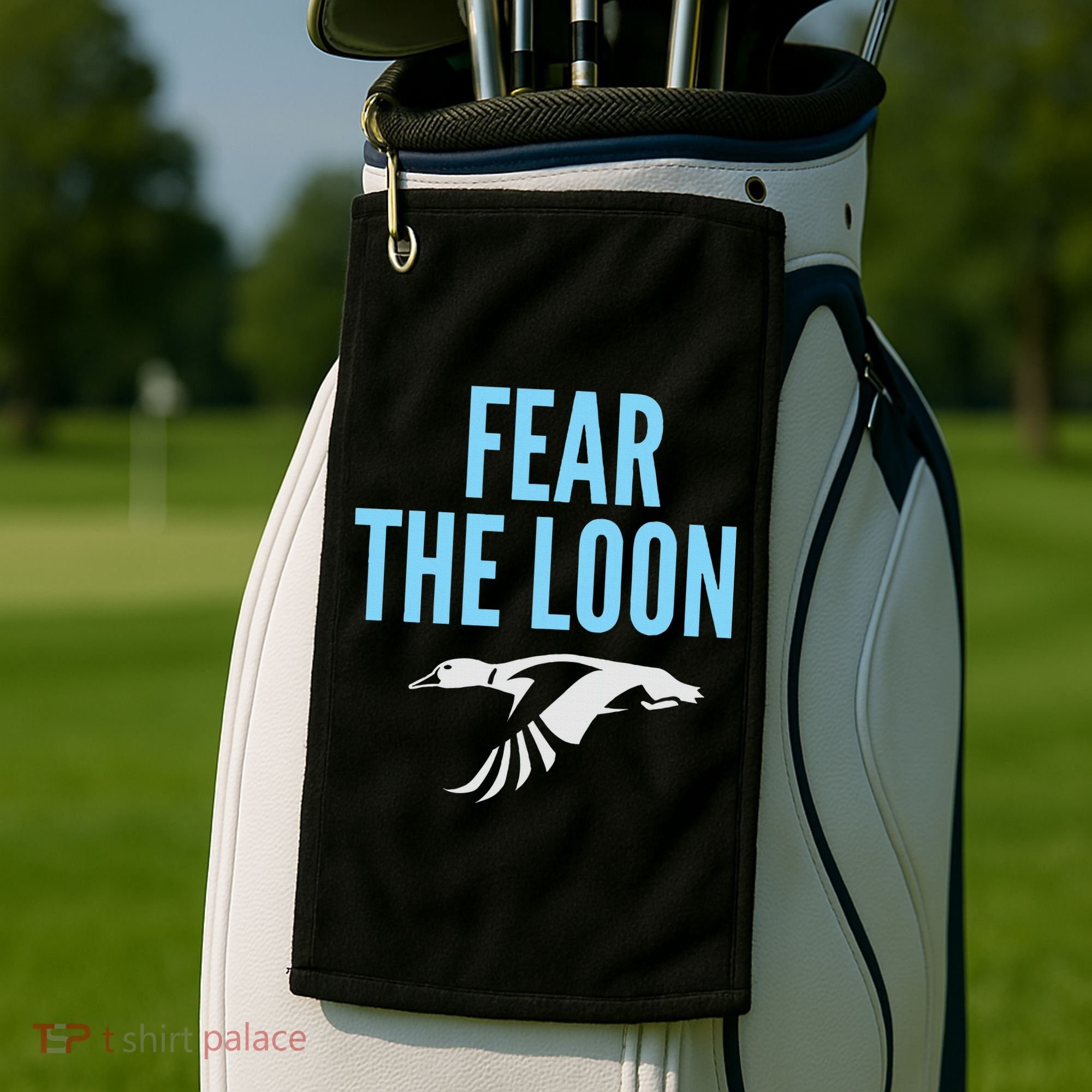 Minnesota Soccer Fear The Loon Fc Golf Towel