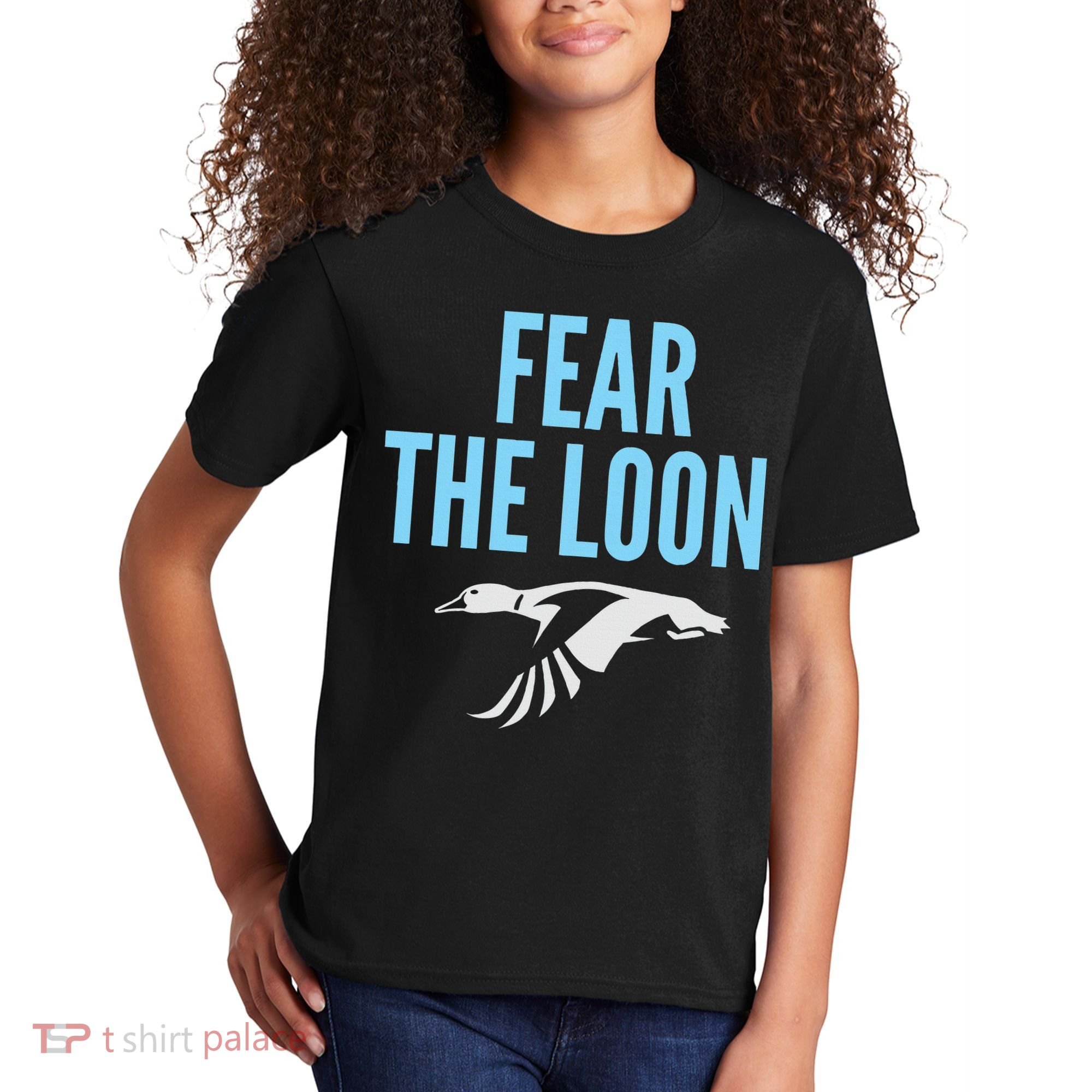 Minnesota Soccer Fear The Loon Fc Kids T-Shirt
