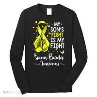 My Son's Fight Is My Fight Spina Bifida Awareness Long Sleeve Shirt thumb 0