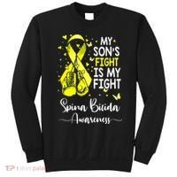My Son's Fight Is My Fight Spina Bifida Awareness Sweatshirt thumb 0