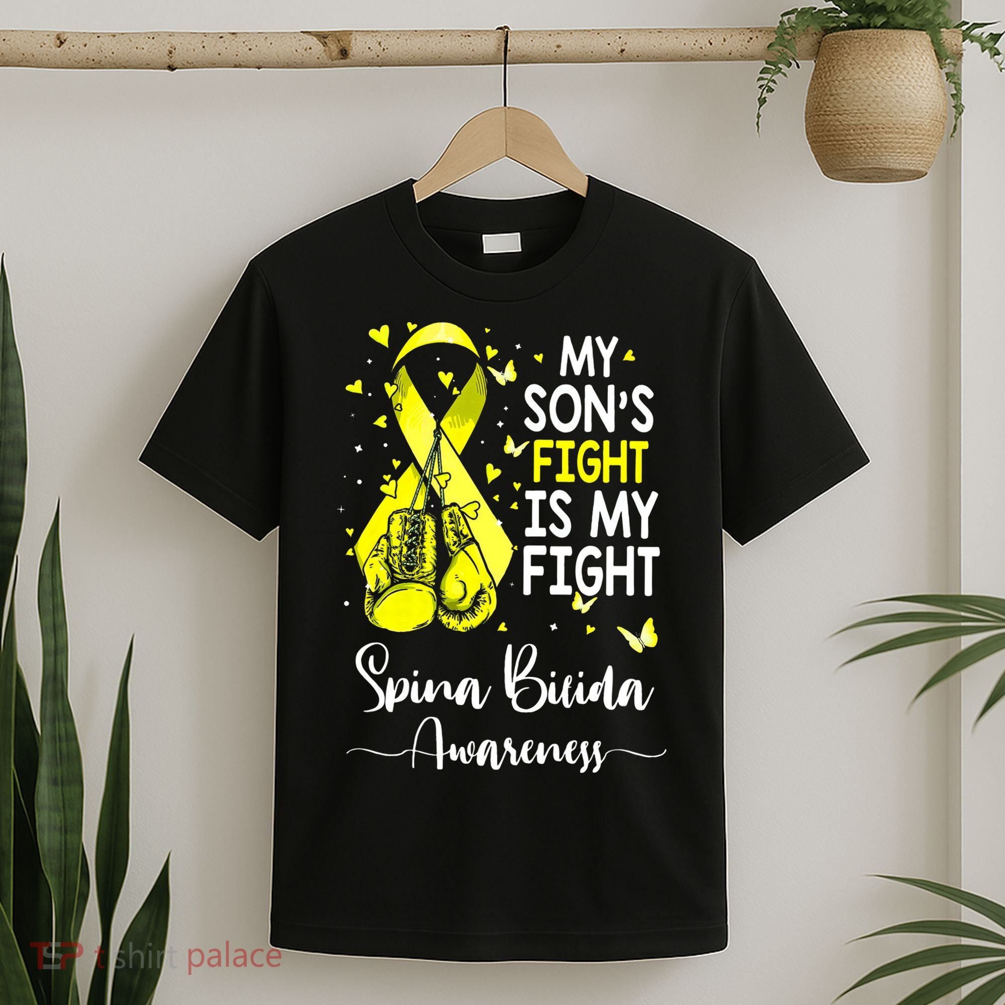 My Son's Fight Is My Fight Spina Bifida Awareness T-Shirt