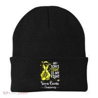 My Son's Fight Is My Fight Spina Bifida Awareness Beanie thumb 0