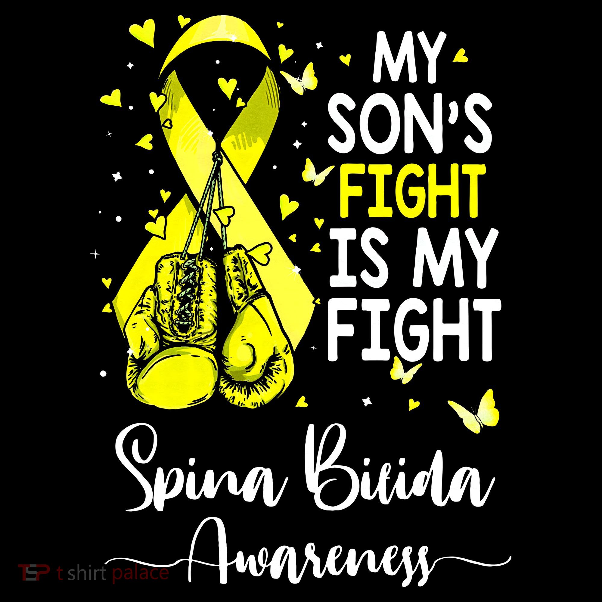 My Son's Fight Is My Fight Spina Bifida Awareness Women's Hoodie