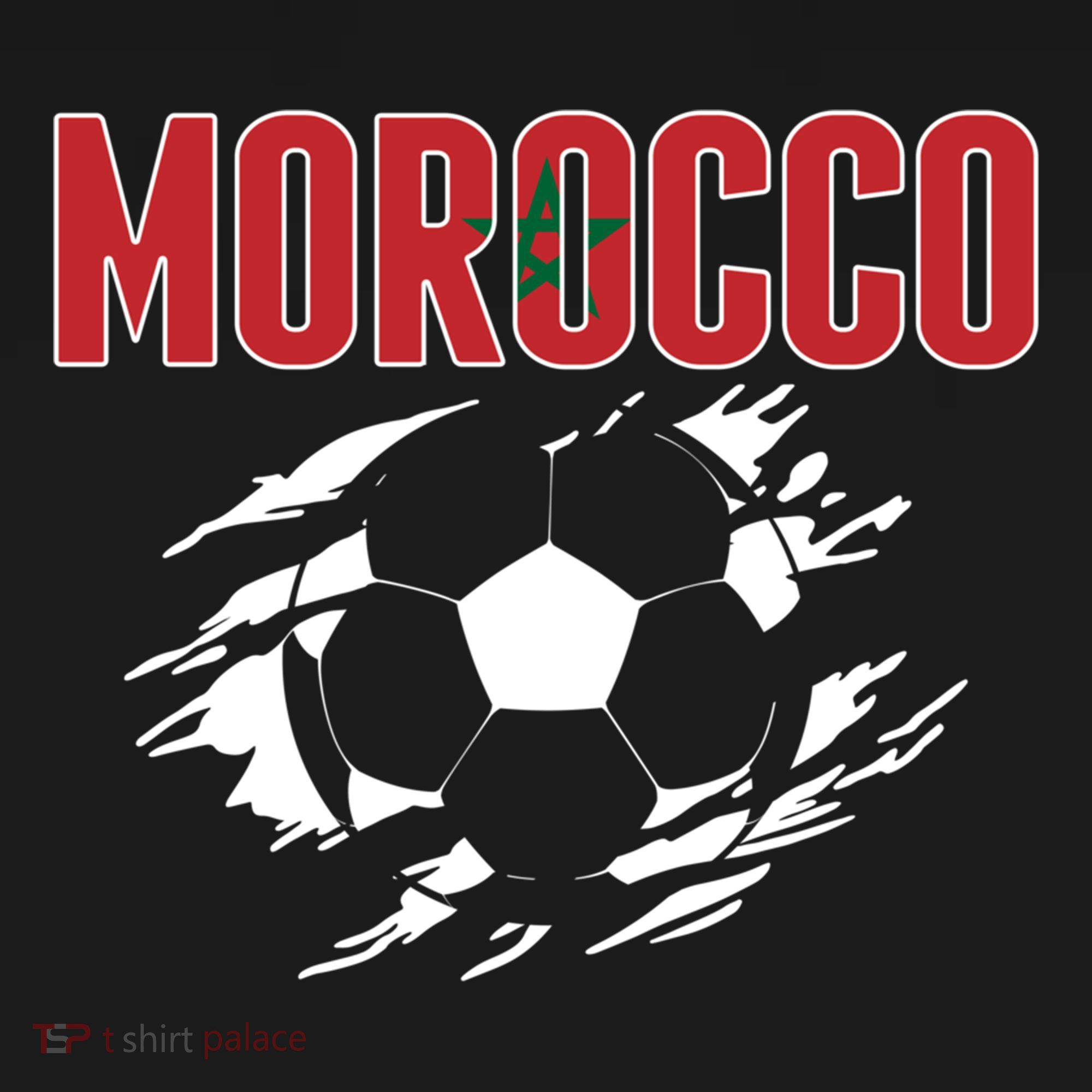 Morocco Soccer Fans Jersey Gift Moroccan Football Supporters Funny Gift Women's Hoodie