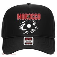 Morocco Soccer Fans Jersey Gift Moroccan Football Supporters Funny Gift Hat thumb 0