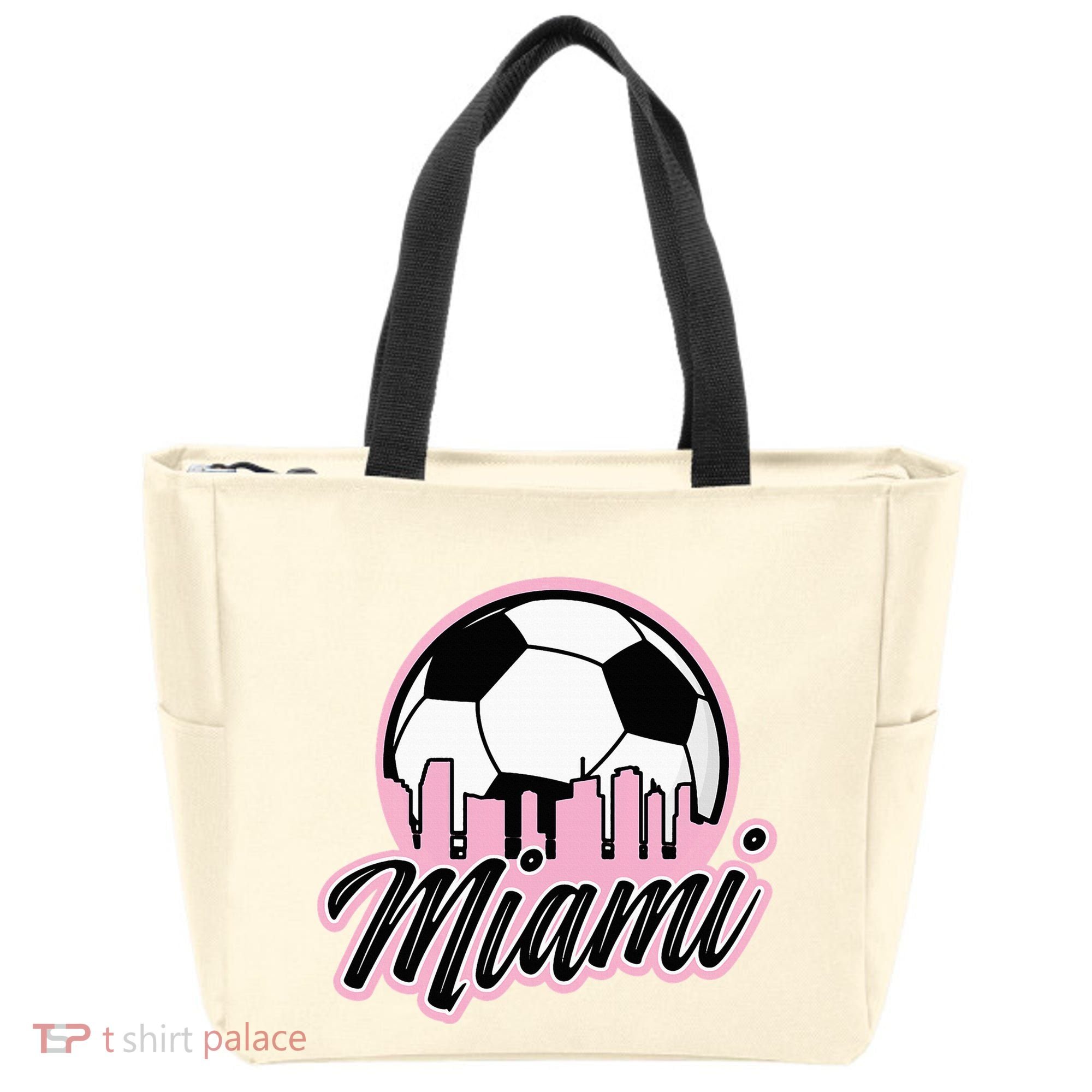 Miami Soccer Fans Related Products Tote Bag