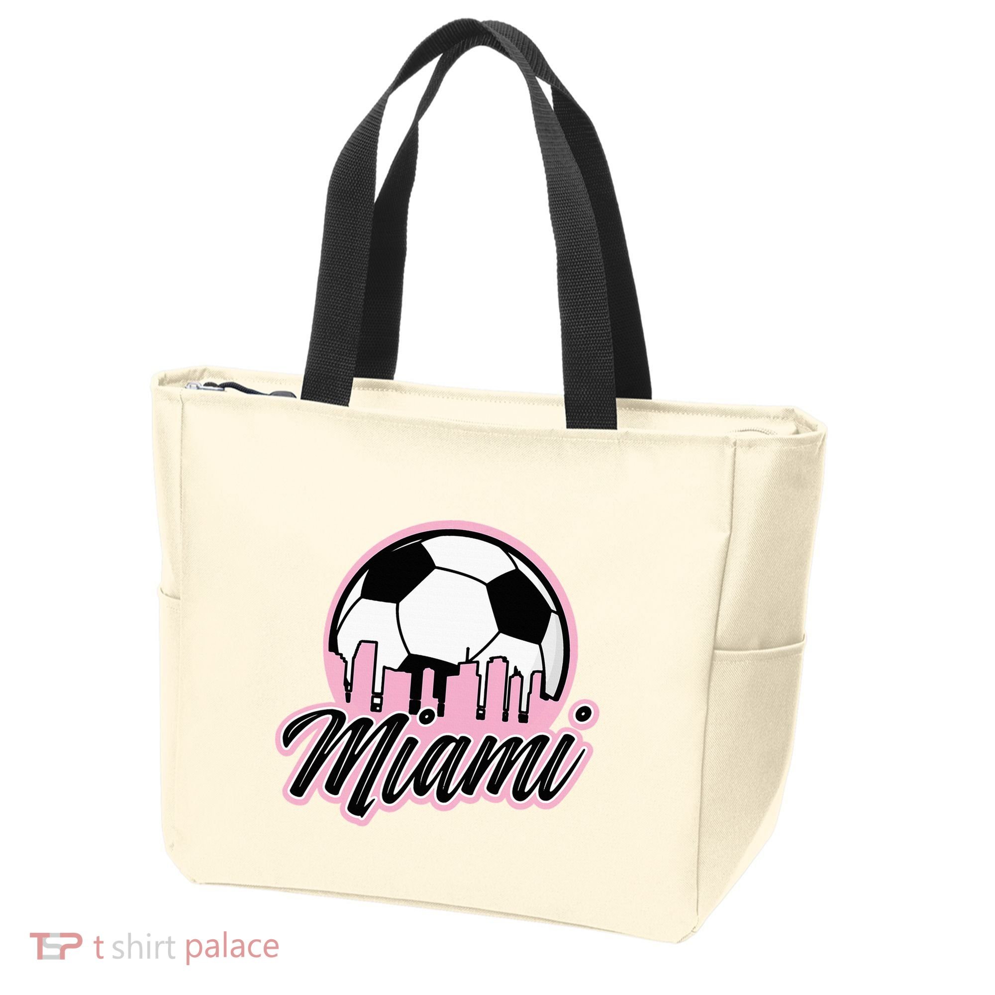 Miami Soccer Fans Related Products Tote Bag