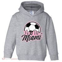 Miami Soccer Fans Related Products Toddler Hoodie thumb 0