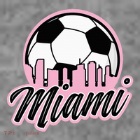 Miami Soccer Fans Related Products Toddler Hoodie thumb 2
