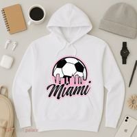 Miami Soccer Fans Related Products Hoodie thumb 3