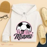 Miami Soccer Fans Related Products Hoodie thumb 4