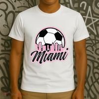 Miami Soccer Fans Related Products T-Shirt thumb 3