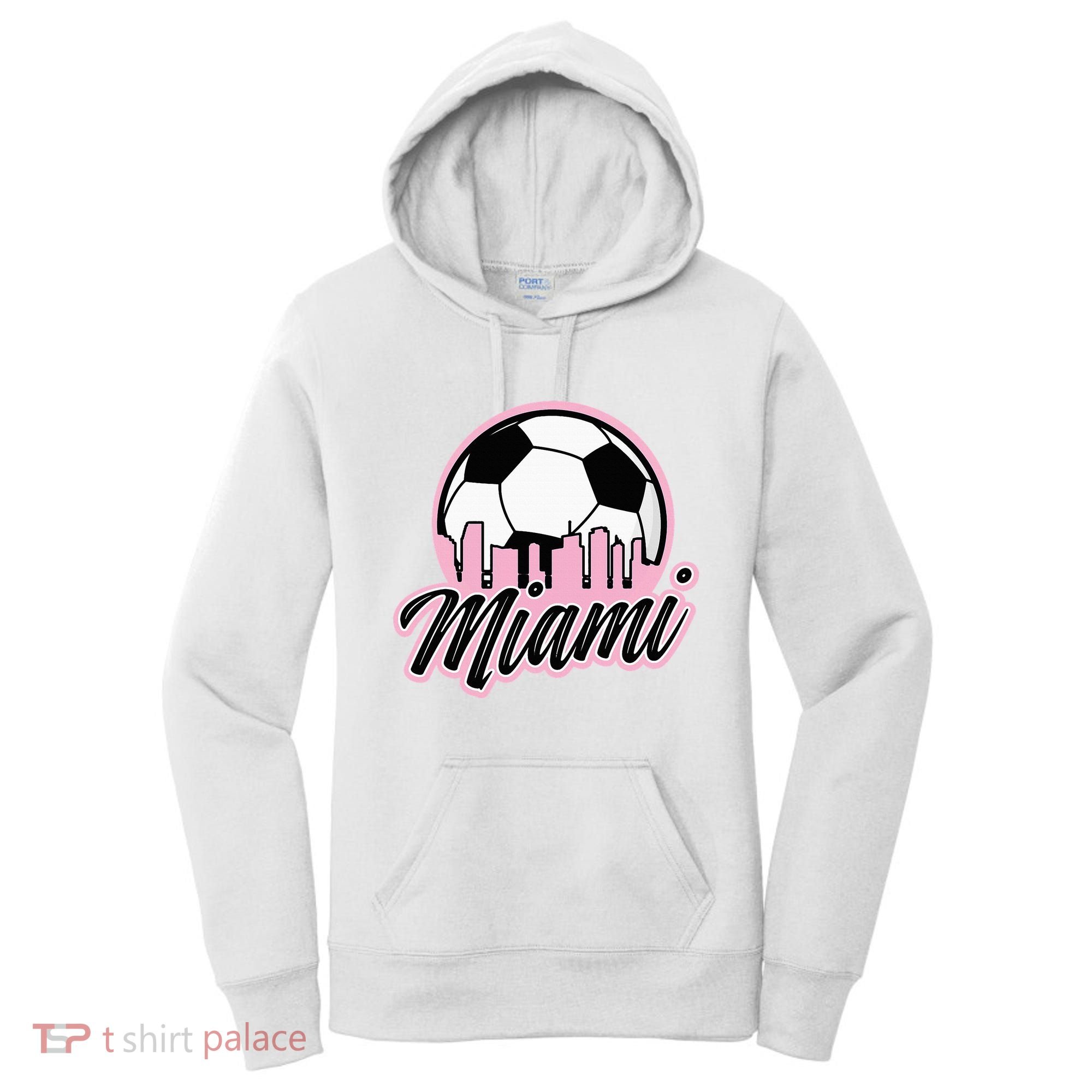 Miami Soccer Fans Related Products Women's Hoodie