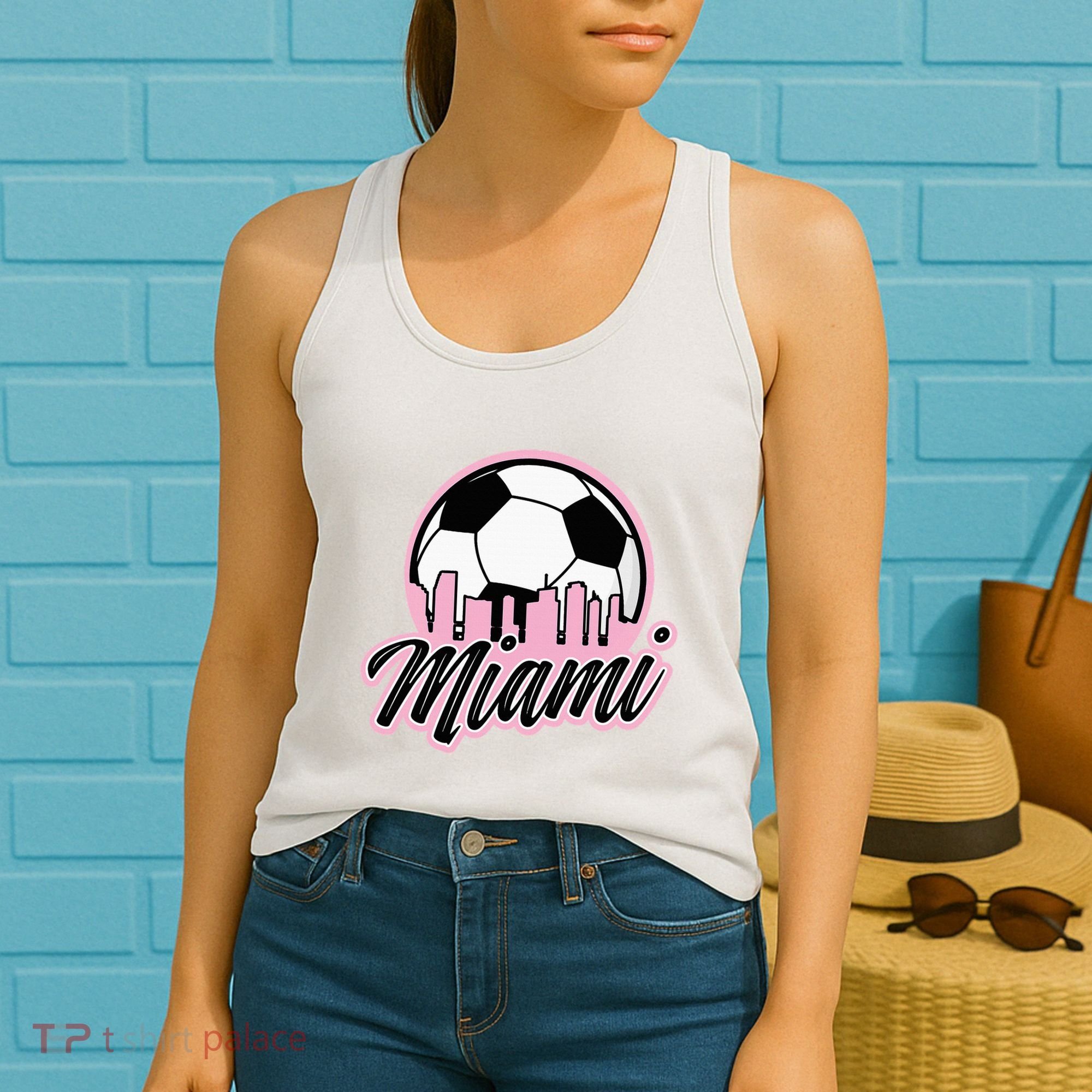 Miami Soccer Fans Related Products Women's Tank Top