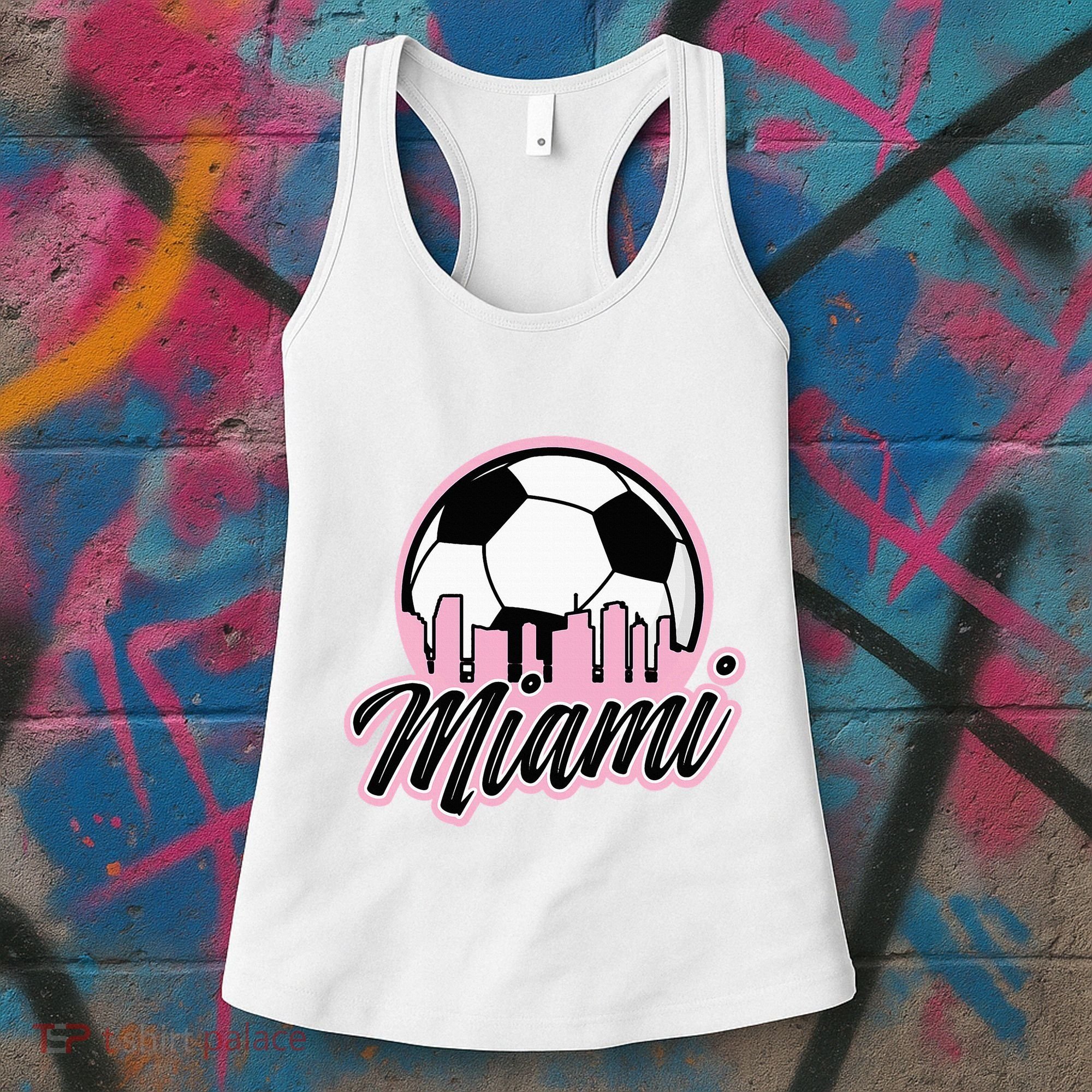 Miami Soccer Fans Related Products Women's Tank Top