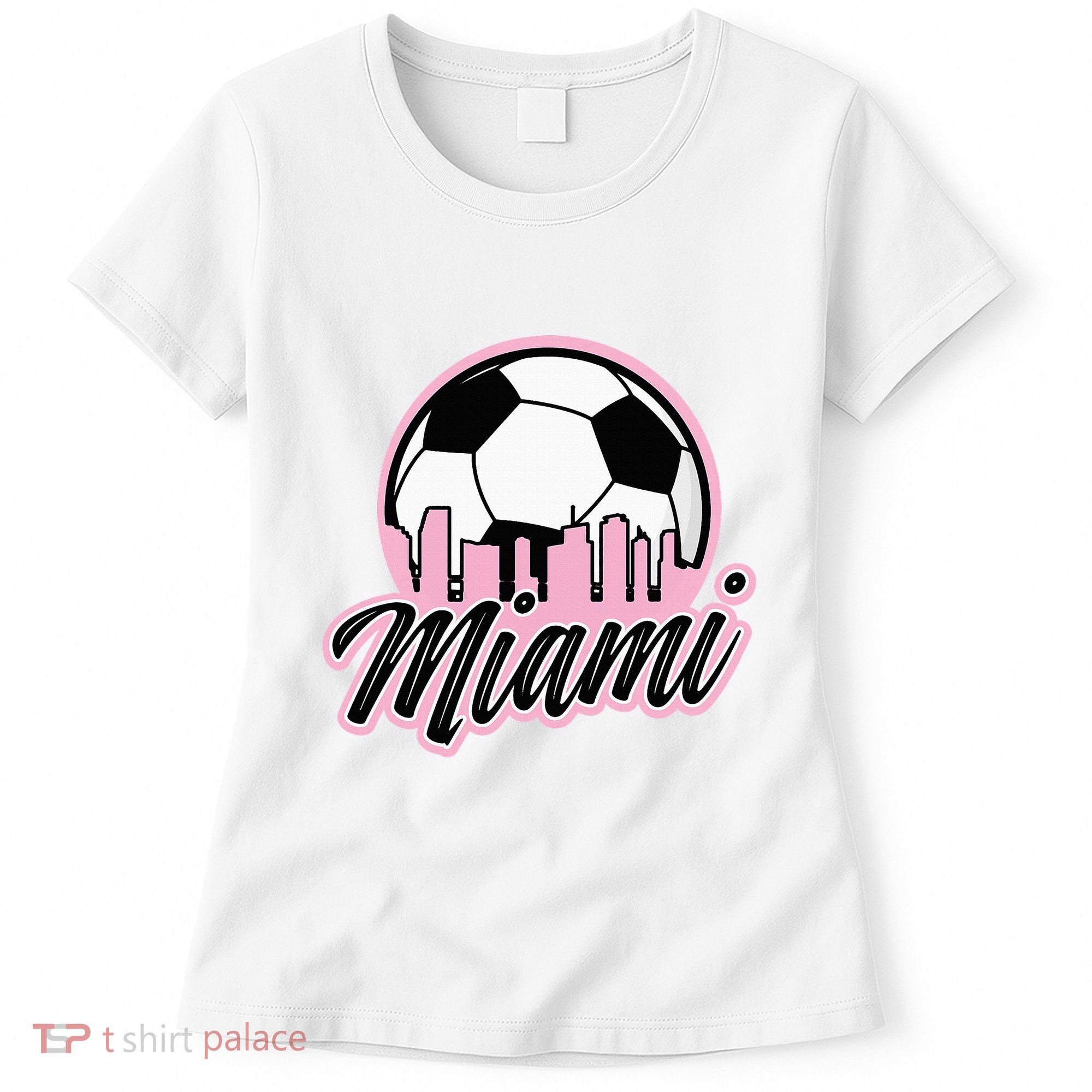 Miami Soccer Fans Related Products Women's T-Shirt