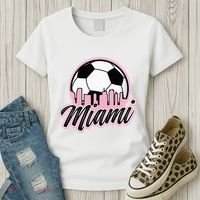 Miami Soccer Fans Related Products Women's T-Shirt thumb 3