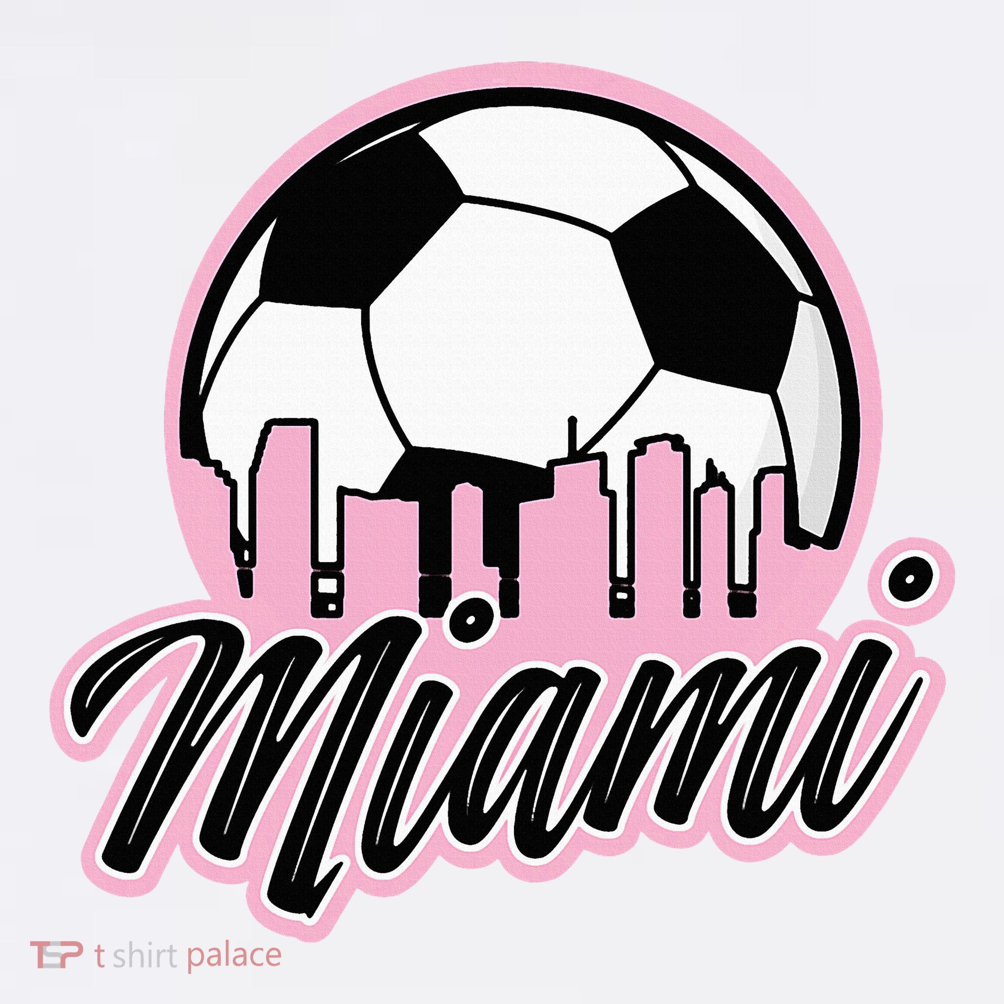 Miami Soccer Fans Related Products Kids Sweatshirt