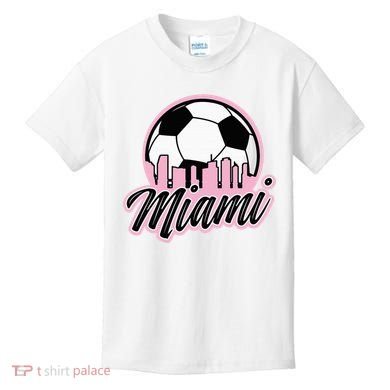 Miami Soccer Fans Related Products Kids T-Shirt