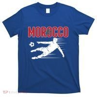 Morocco Soccer Fans Jersey Cool Gift Moroccan Football Supporters Gift T-Shirt thumb 0