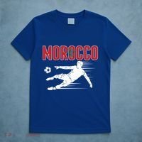 Morocco Soccer Fans Jersey Cool Gift Moroccan Football Supporters Gift T-Shirt thumb 5