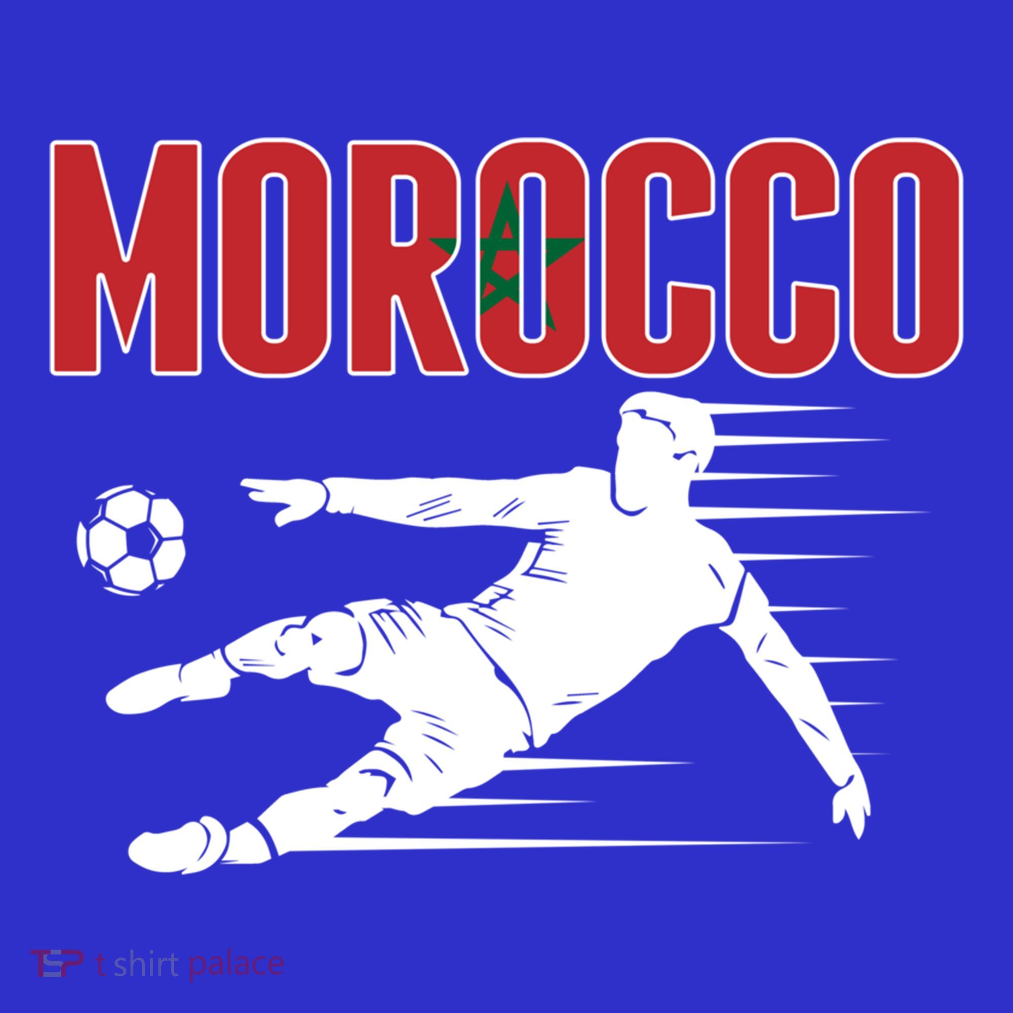 Morocco Soccer Fans Jersey Cool Gift Moroccan Football Supporters Gift Toddler T-Shirt