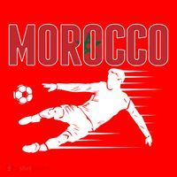 Morocco Soccer Fans Jersey Cool Gift Moroccan Football Supporters Gift Santa Hat thumb 1