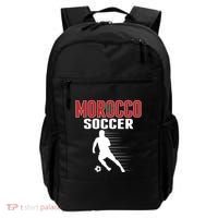Morocco Soccer Fans Jersey Great Gift Moroccan Football Supporters Cool Gift Backpack thumb 0