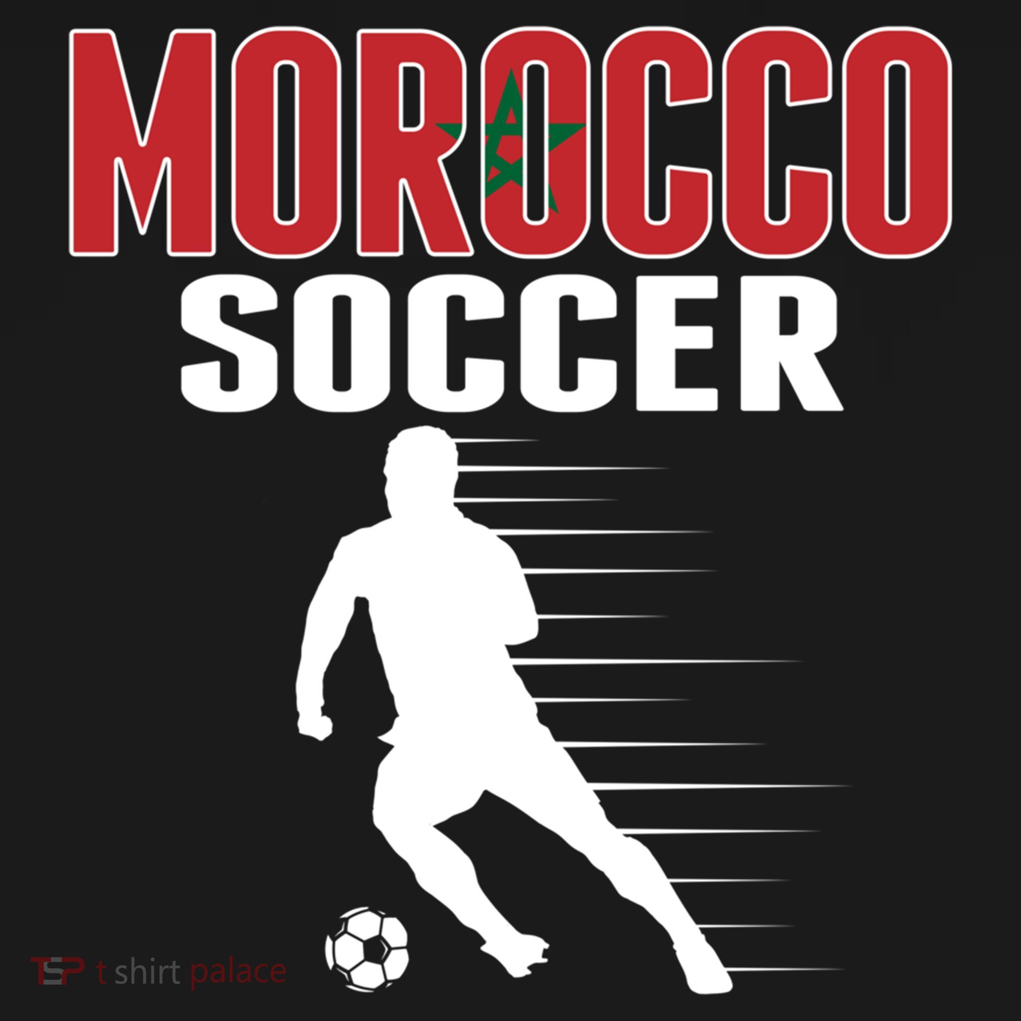 Morocco Soccer Fans Jersey Great Gift Moroccan Football Supporters Cool Gift Women's Hoodie