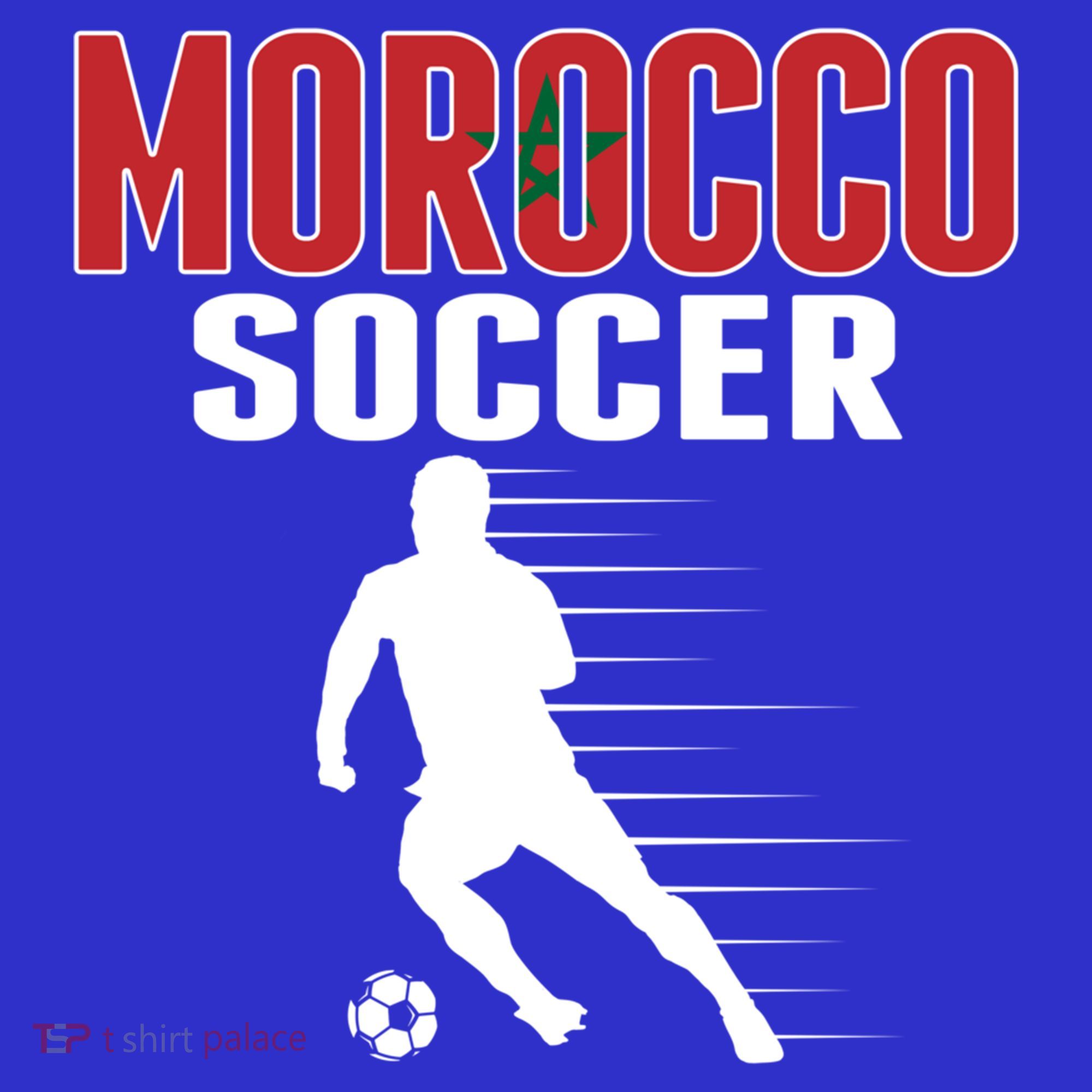 Morocco Soccer Fans Jersey Great Gift Moroccan Football Supporters Cool Gift Hoodie