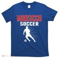 Morocco Soccer Fans Jersey Great Gift Moroccan Football Supporters Cool Gift T-Shirt thumb 0