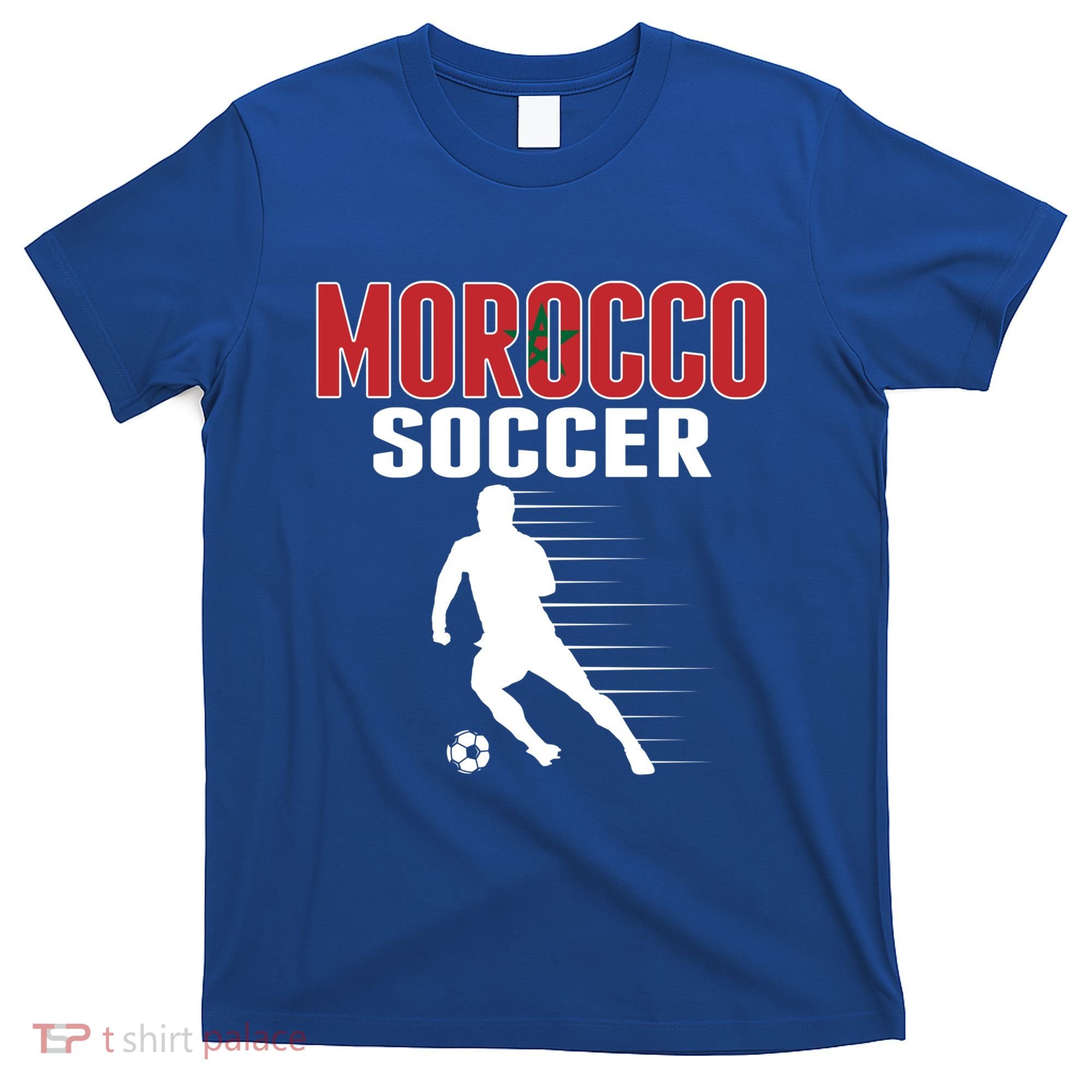 Morocco Soccer Fans Jersey Great Gift Moroccan Football Supporters Cool Gift T-Shirt